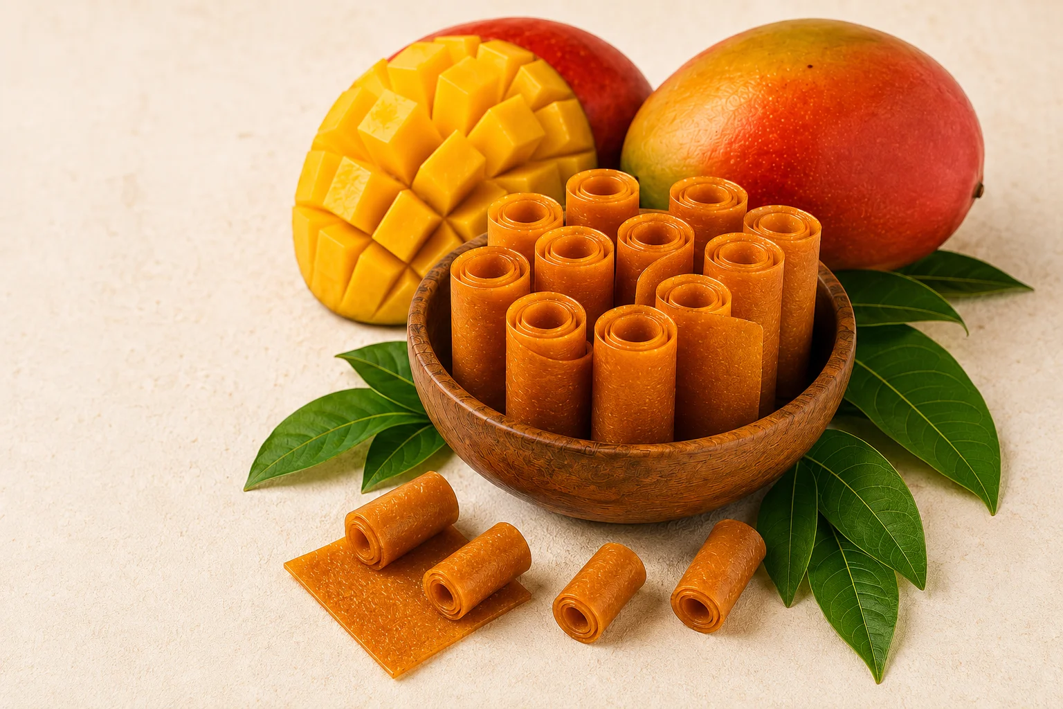 Rollo de mango